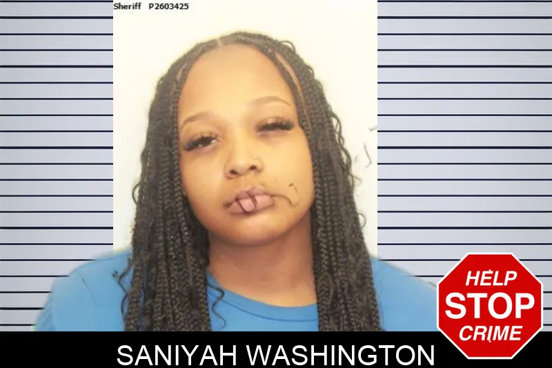 Saniyah Washington mugshot – Chatham County , Georgia Saniyah Washington mugshot