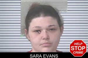 Sara Evans mugshot