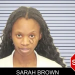 Sarah Brown mugshot