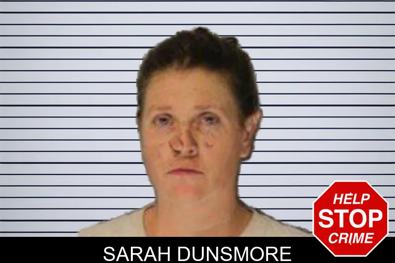 Sarah Dunsmore mugshot