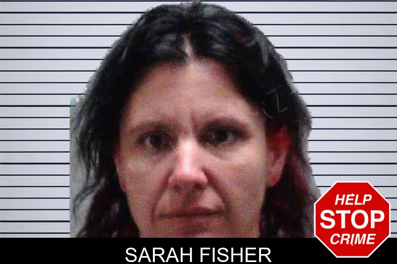 Sarah Fisher mugshot