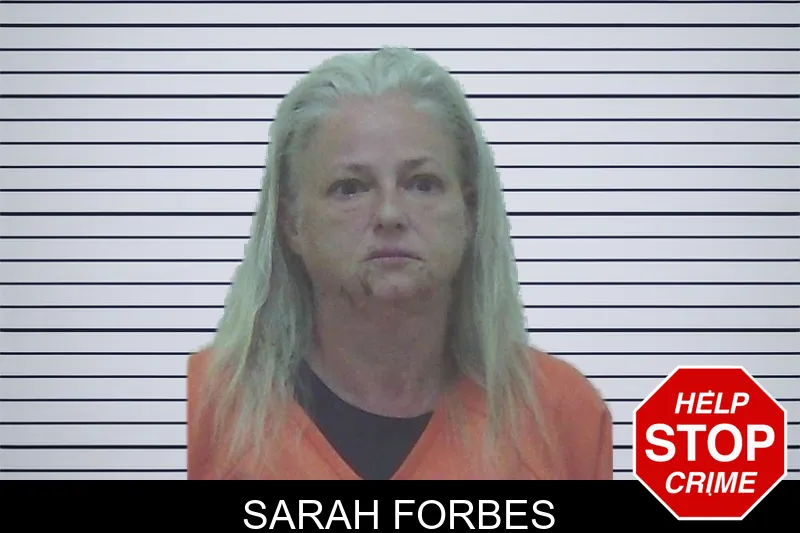 Sarah Forbes mugshot