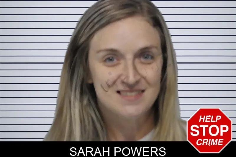 Sarah Powers mugshot