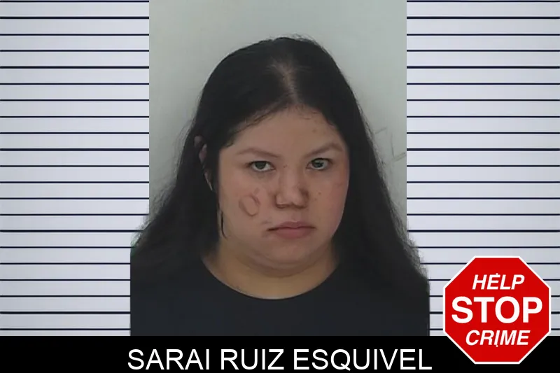 Sarai Ruiz Esquivel mugshot