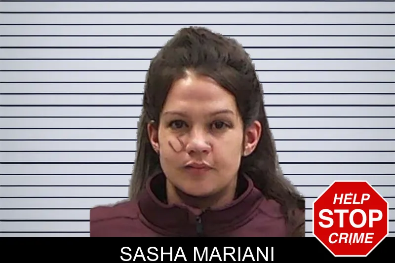 Sasha Mariani mugshot