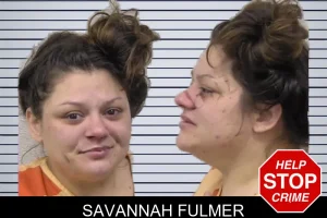 Savannah Fulmer mugshot