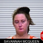 Savannah McQueen mugshot