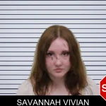 Savannah Vivian mugshot – Peach County , Georgia Savannah Vivian mugshot