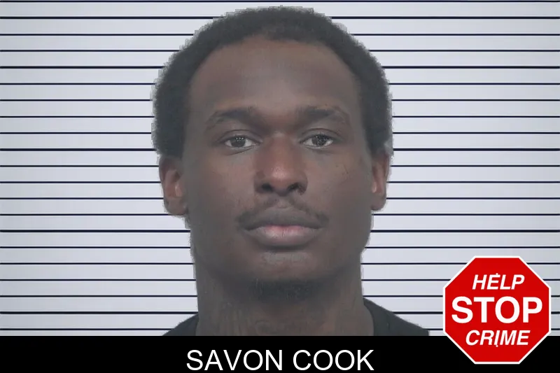 Savon Cook mugshot
