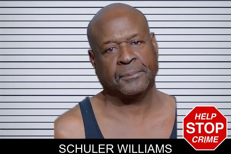 Schuler Williams mugshot