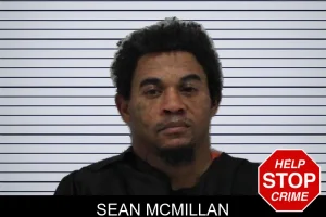Sean McMillan mugshot