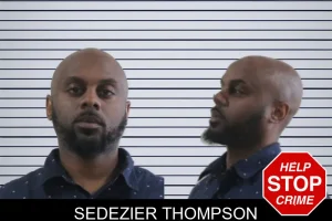 Sedezier Thompson mugshot