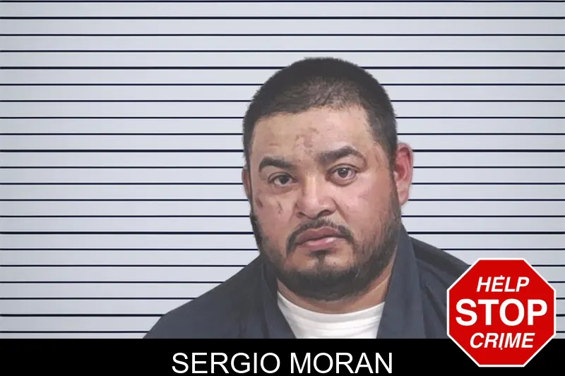 Sergio Moran mugshot