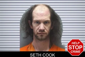 Seth Cook mugshot