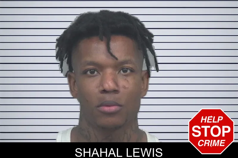Shahal Lewis mugshot