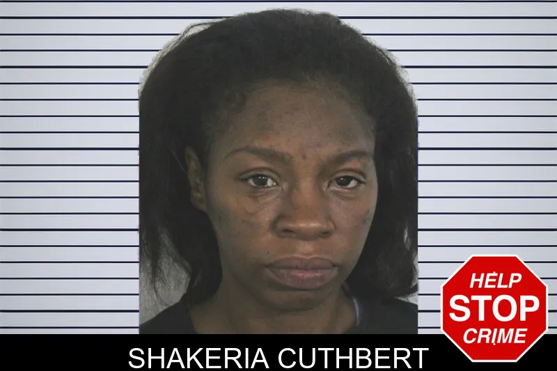 Shakeria Cuthbert mugshot