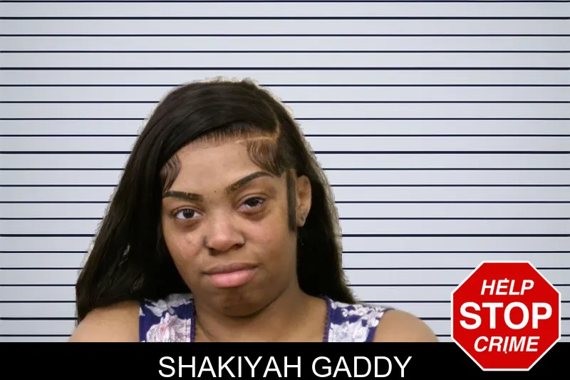 Shakiyah Gaddy mugshot