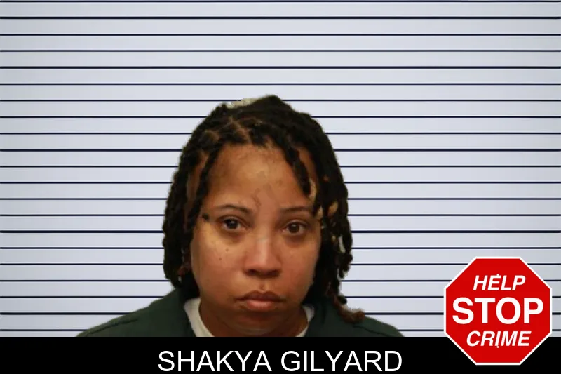 Shakya Gilyard mugshot