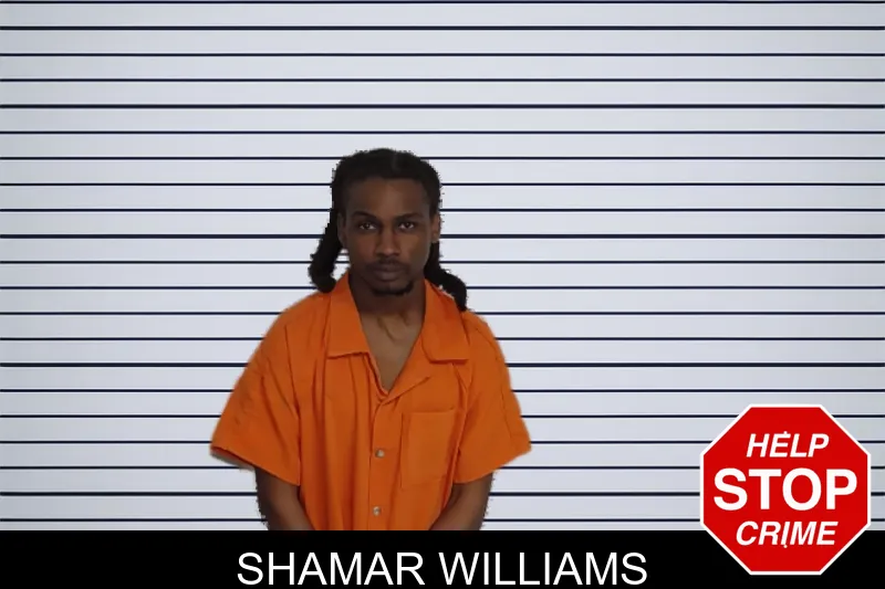 Shamar Williams mugshot