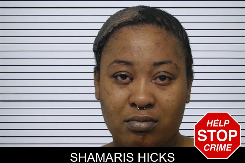 Shamaris Hicks mugshot