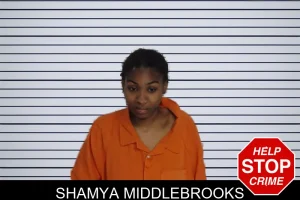 Shamya Middlebrooks mugshot