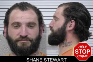 Shane Stewart mugshot