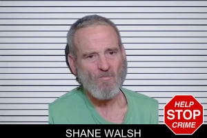 Shane Walsh mugshot
