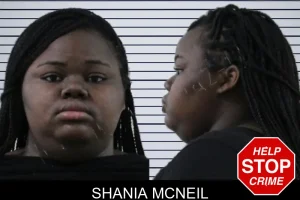 Shania McNeil mugshot