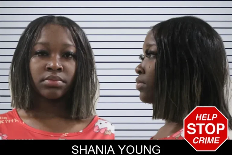 Shania Young mugshot – Houston County , Georgia Shania Young