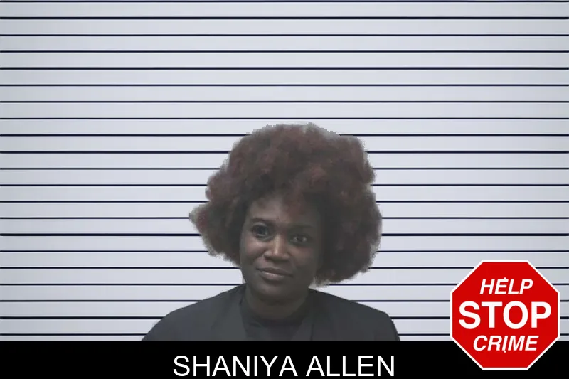 Shaniya Allen mugshot