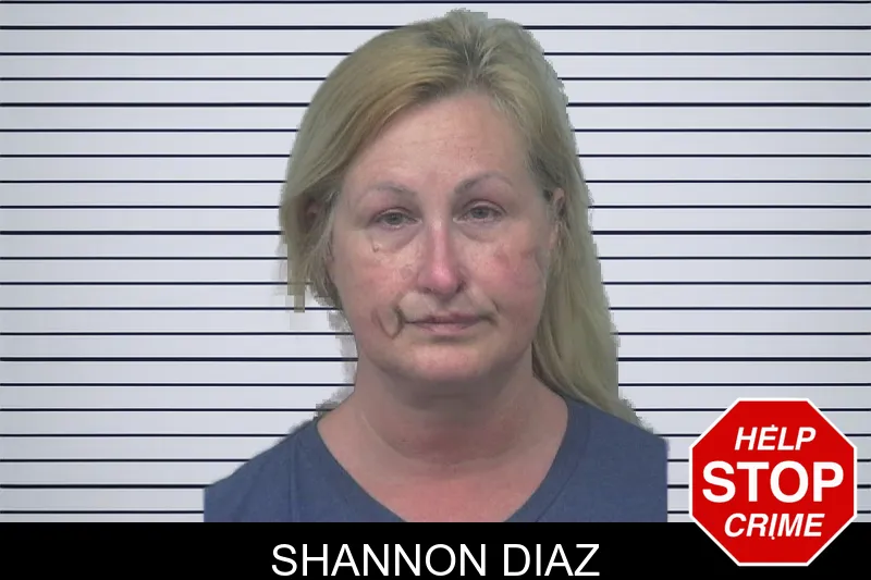 Shannon Diaz mugshot