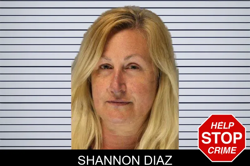 Shannon Diaz mugshot