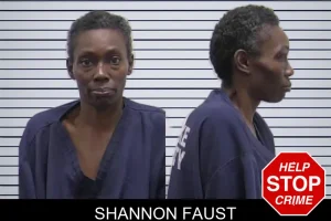 Shannon Faust mugshot