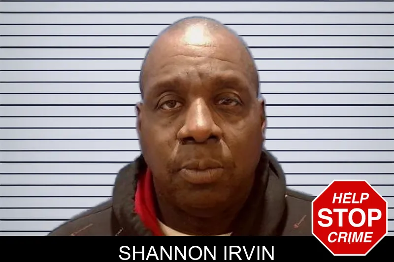 Shannon Irvin mugshot