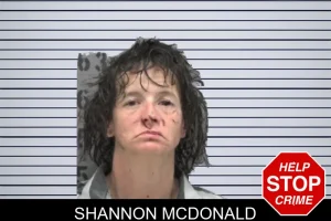 Shannon McDonald mugshot