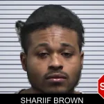 Shariif Brown mugshot