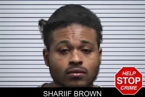 Shariif Brown mugshot