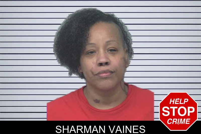 Sharman Vaines mugshot