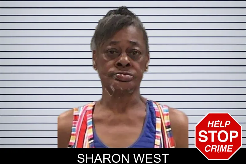 Sharon West mugshot