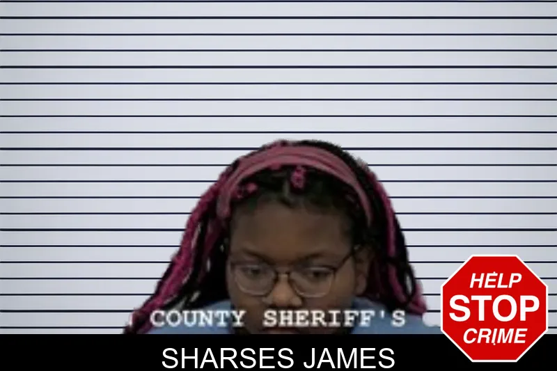 Sharses James mugshot