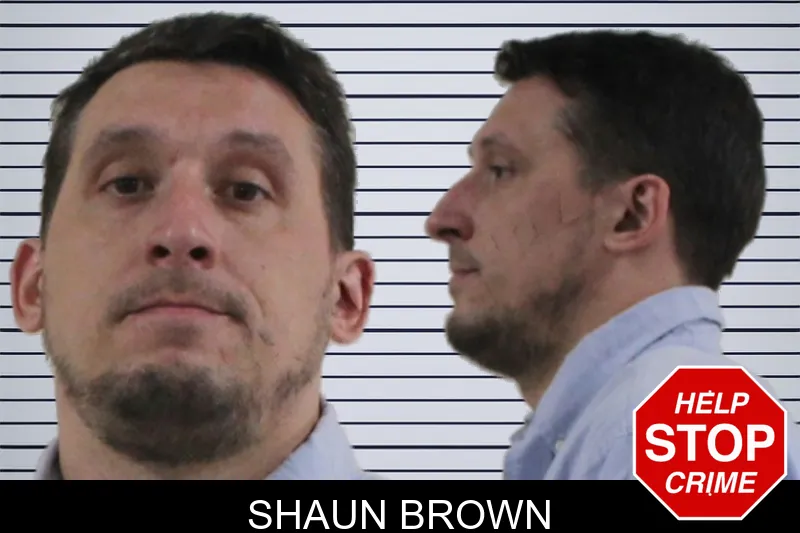 Shaun Brown mugshot