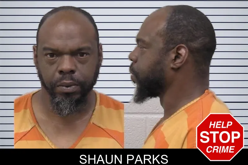 Shaun Parks mugshot