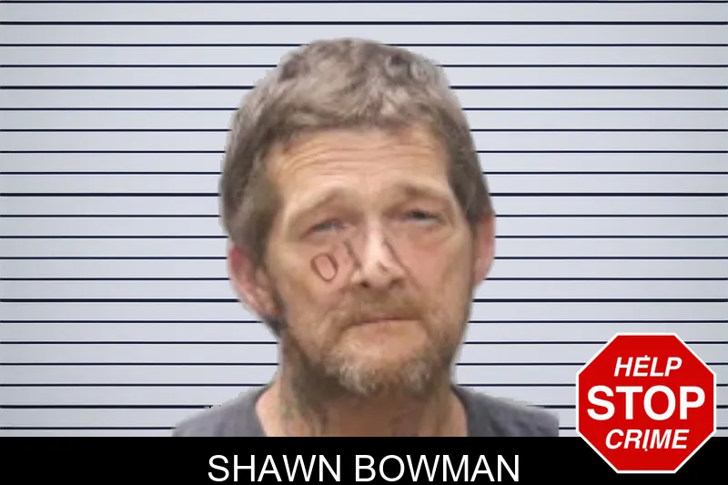 Shawn Bowman mugshot