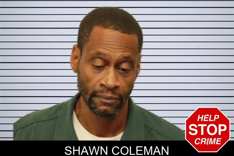Shawn Coleman mugshot