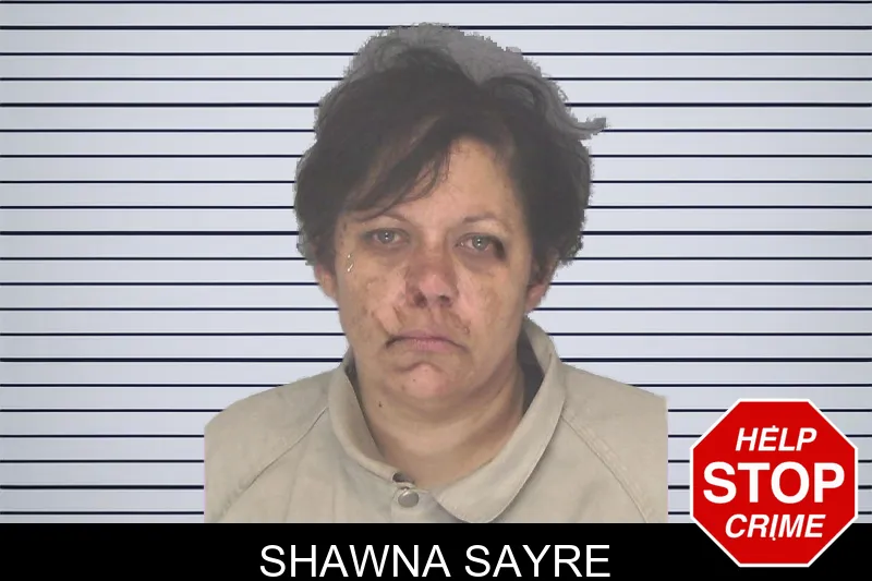 Shawna Sayre mugshot