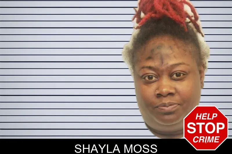 Shayla Moss mugshot