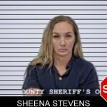 Sheena Stevens mugshot