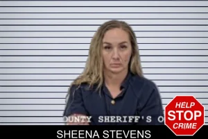 Sheena Stevens mugshot