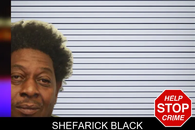 Shefarick Black mugshot