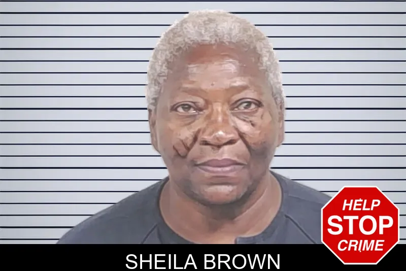 Sheila Brown mugshot